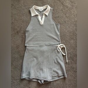 NWT Kirious Matching Tank Top and Skort Set Size Medium